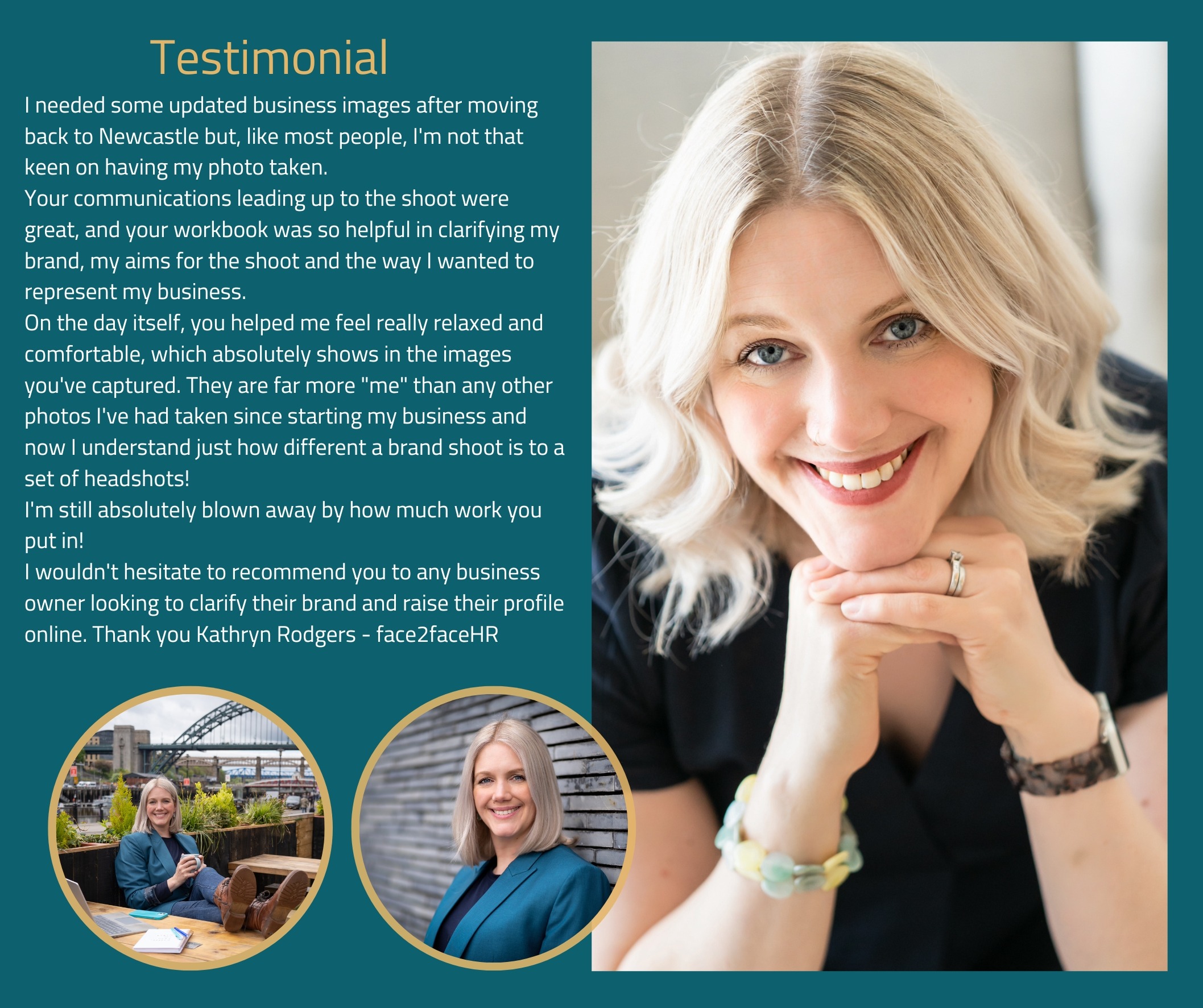Review for Zoe Campbell Personal Brand Photographer